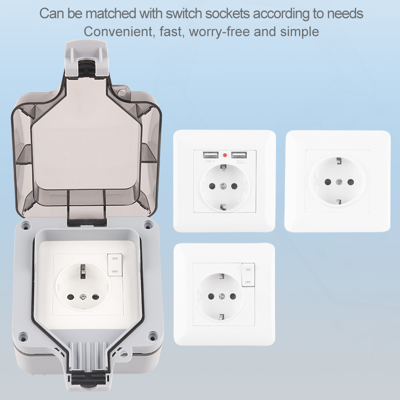 IP66 Outdoor Weatherproof 16A  - Outdoor Power Outlet Waterproof incelemesi ve fiyatı