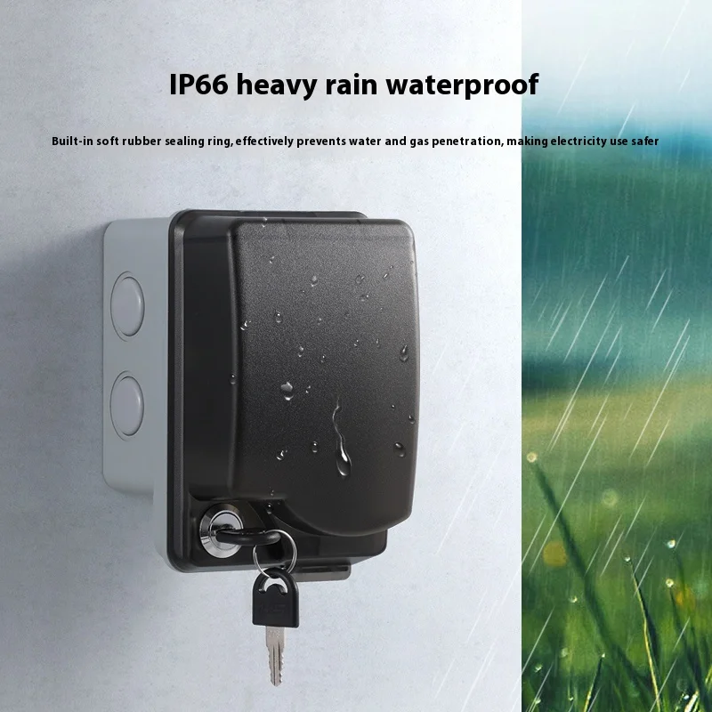 Outdoor Waterproof Socket Open - Outdoor Power Box Cover incelemesi ve fiyatı