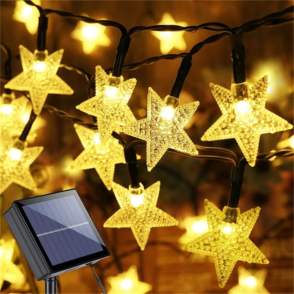 Outdoor Solar Powered Star Str - Outdoor Solar Power Xmas Lights incelemesi ve fiyatı