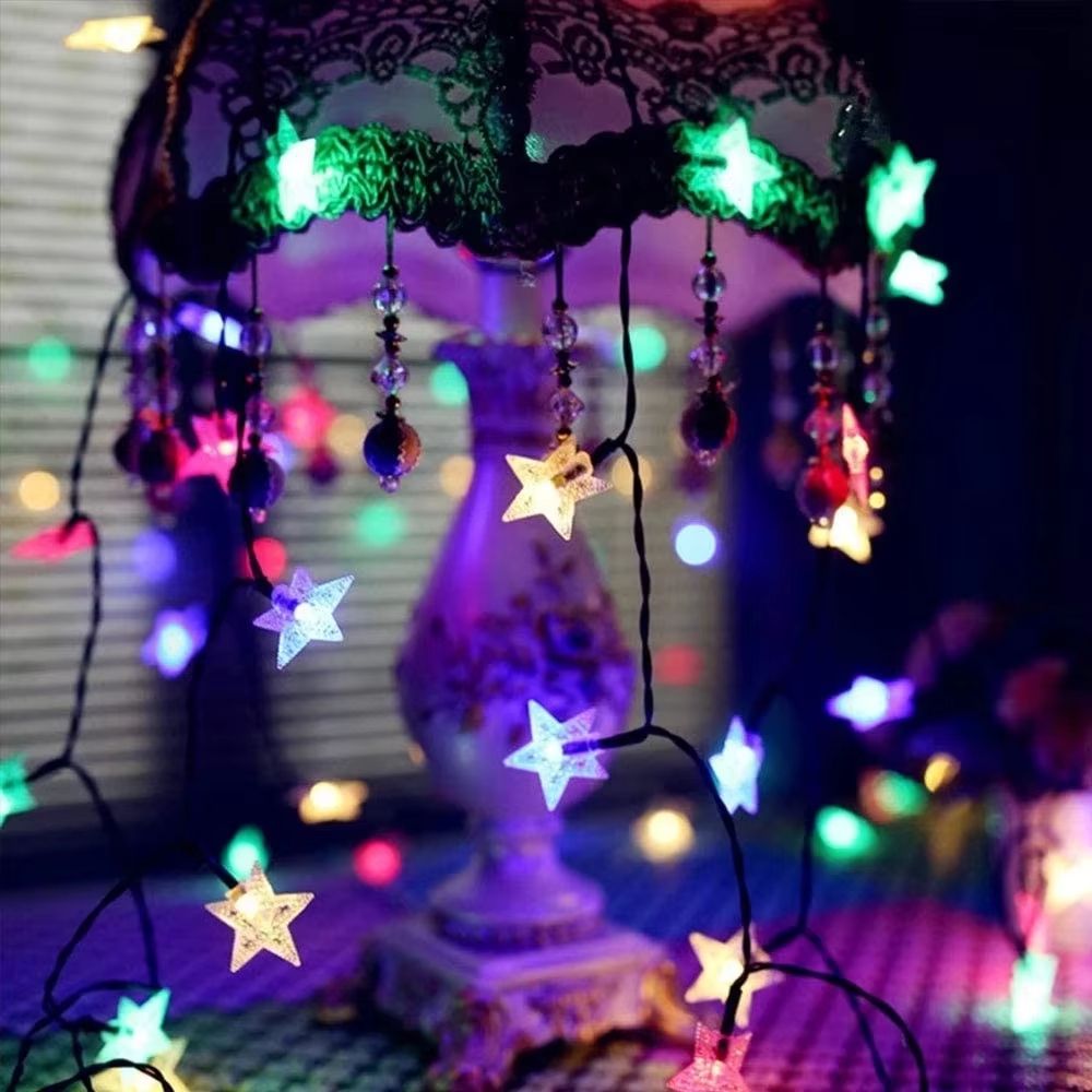 Outdoor Solar Powered Star Str - Outdoor Solar Power Xmas Lights incelemesi ve fiyatı