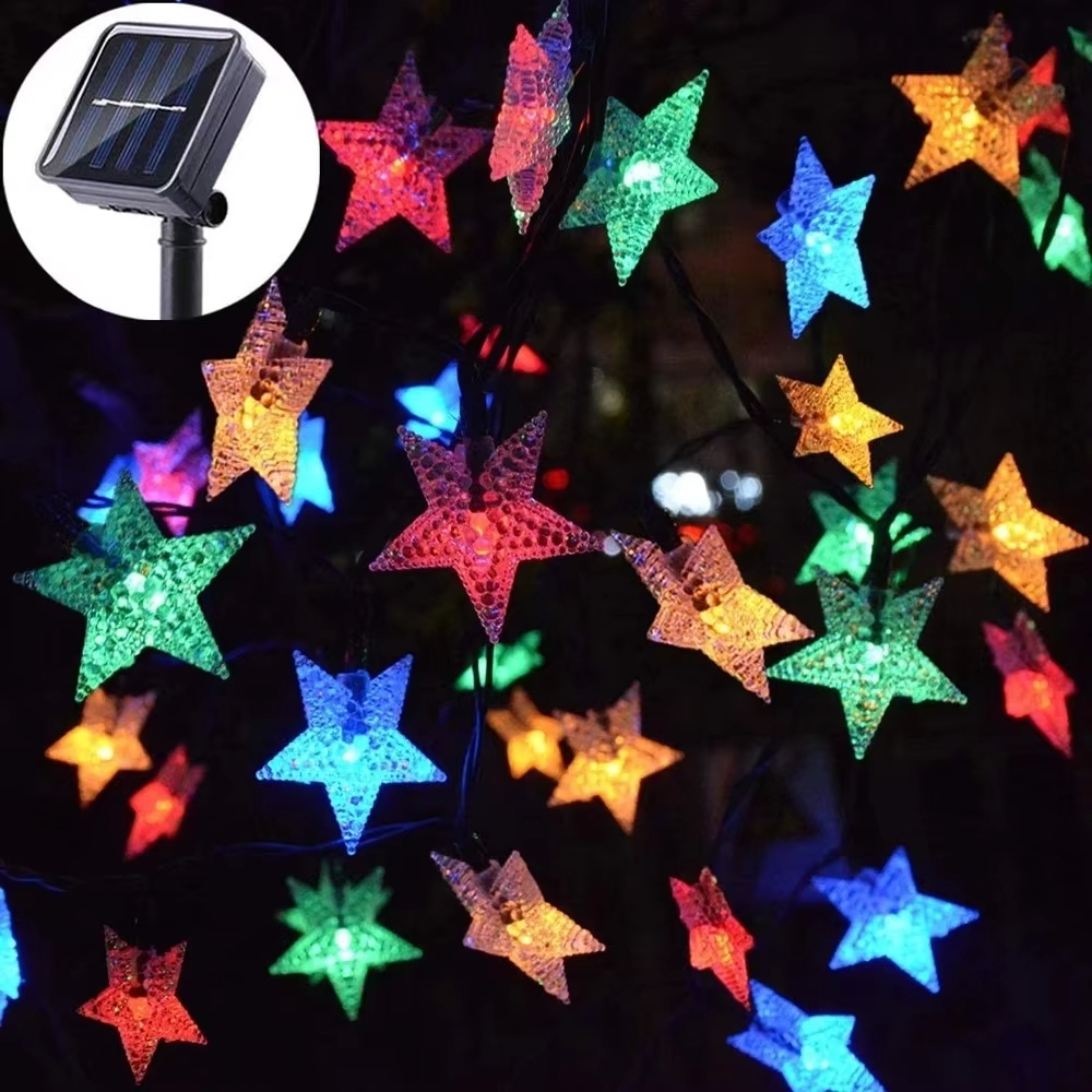Outdoor Solar Powered Star Str - Outdoor Solar Power Xmas Lights incelemesi ve fiyatı