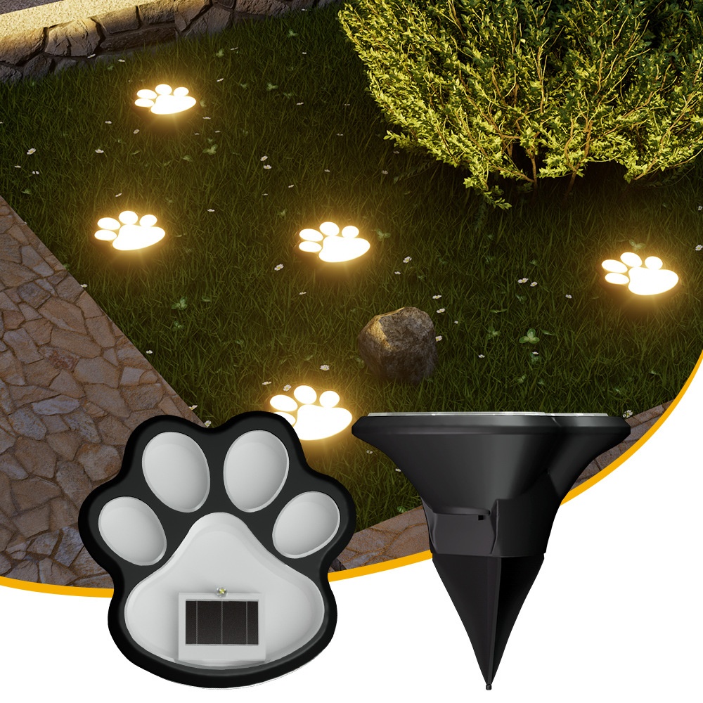 Solar Powered LED Dog Paw Prin - Outdoor Power Parts incelemesi ve fiyatı