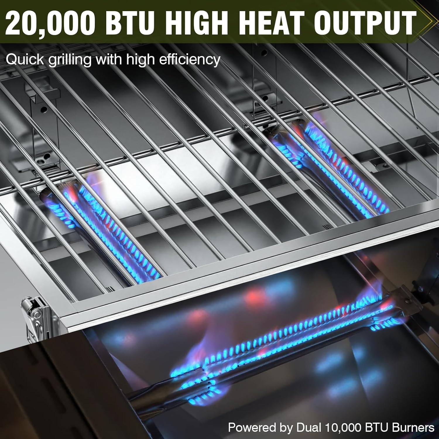 20000 BTU Porterhouse Tabletop - Outdoor Power Burner incelemesi ve fiyatı