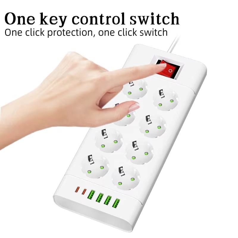EU Plug Power Strip Outlet Ext - Outdoor Power Strip incelemesi ve fiyatı