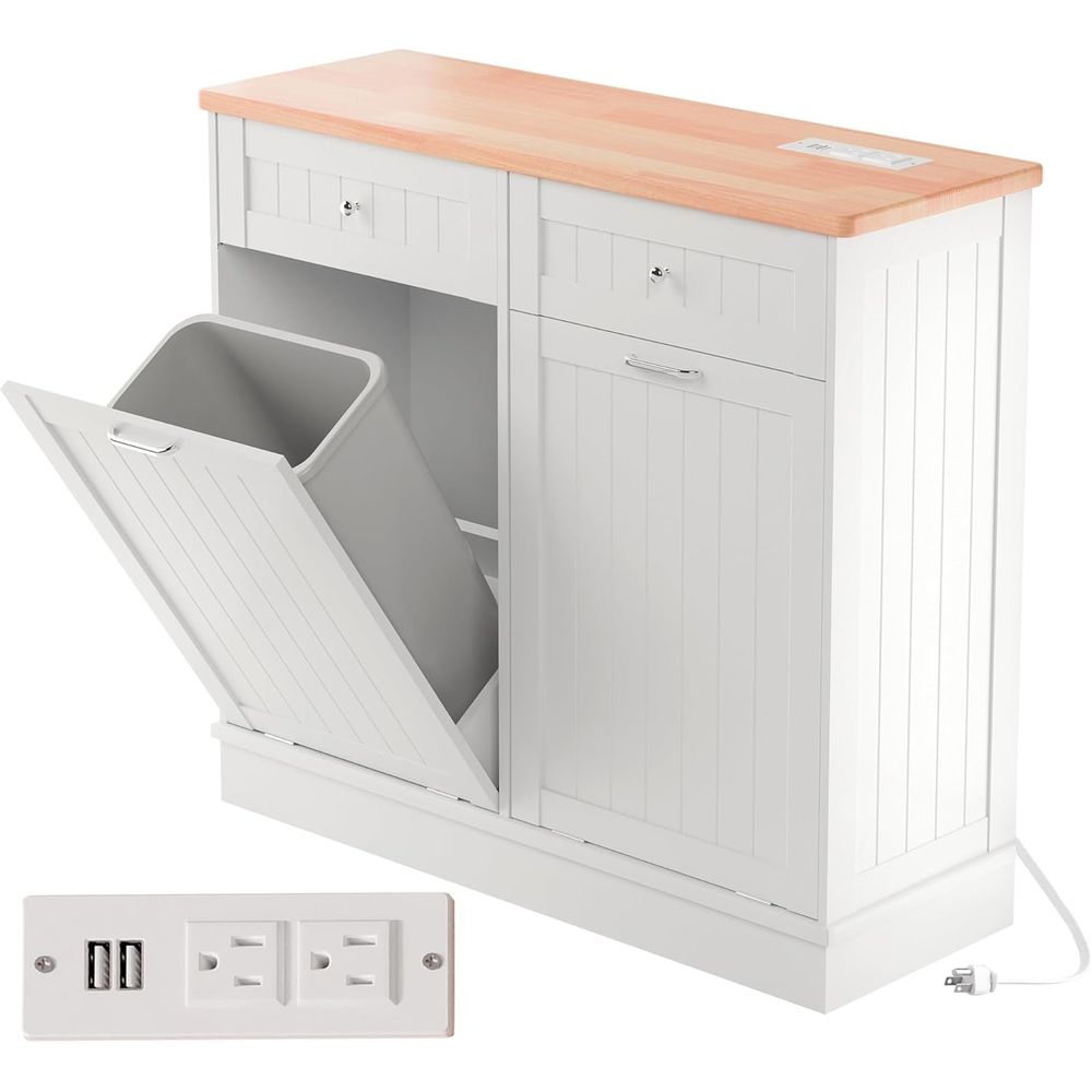Double Door 10 Gallon Tilt-Out - Outdoor Kitchen Power incelemesi ve fiyatı