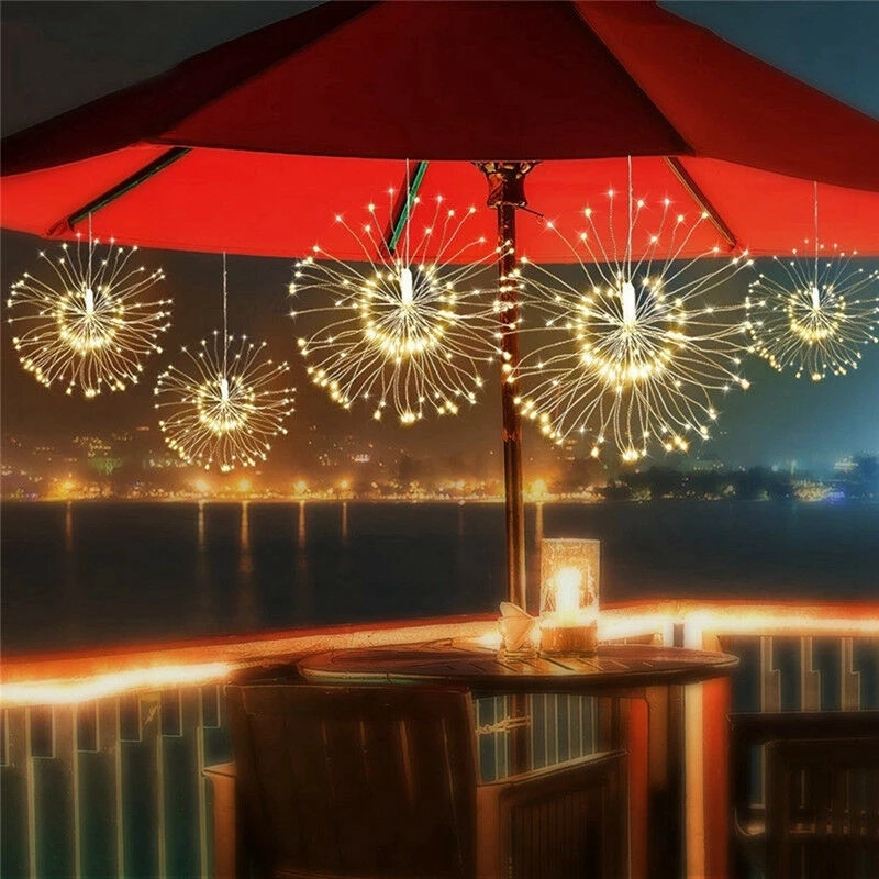 120Led 200 Led Solar Lamp Star - Outdoor Solar Power Xmas Lights incelemesi ve fiyatı
