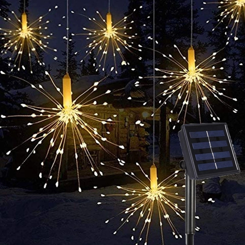 120Led 200 Led Solar Lamp Star - Outdoor Solar Power Xmas Lights incelemesi ve fiyatı