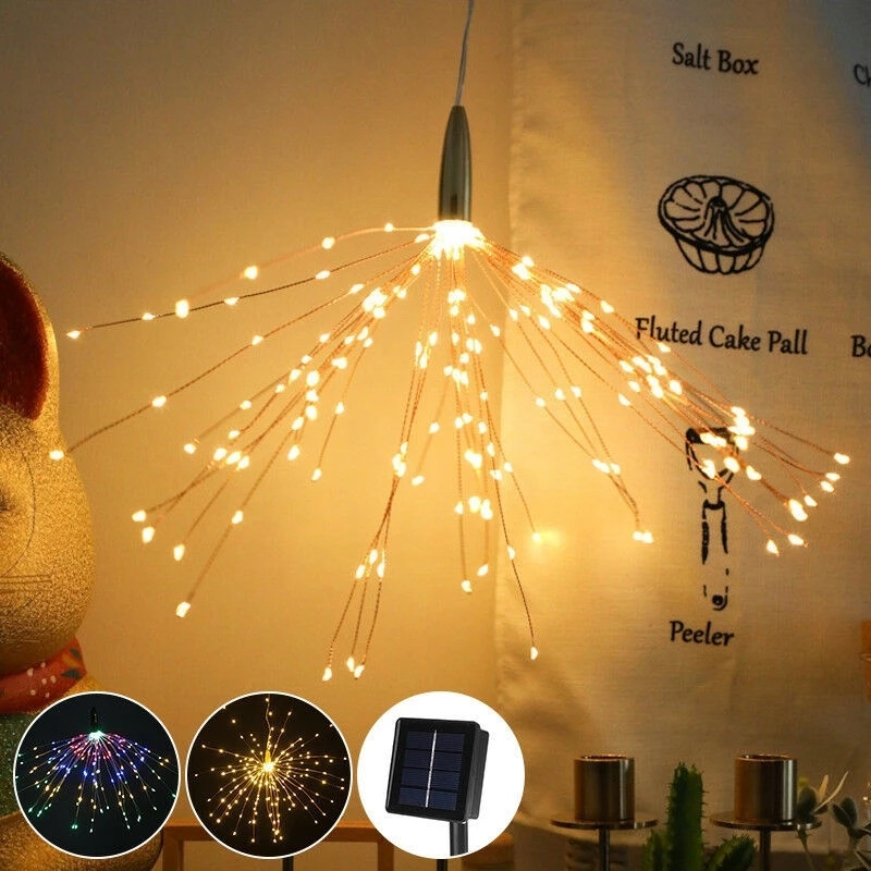 120Led 200 Led Solar Lamp Star - Outdoor Solar Power Xmas Lights incelemesi ve fiyatı