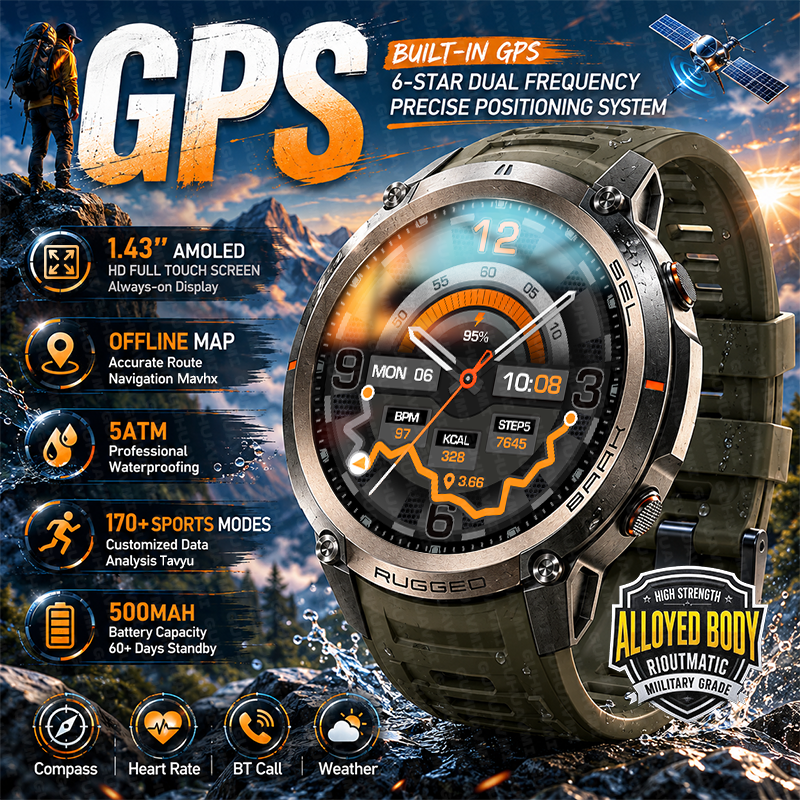 New Outdoor Military GPS 6-sta - Outdoor Power Meter Box incelemesi ve fiyatı