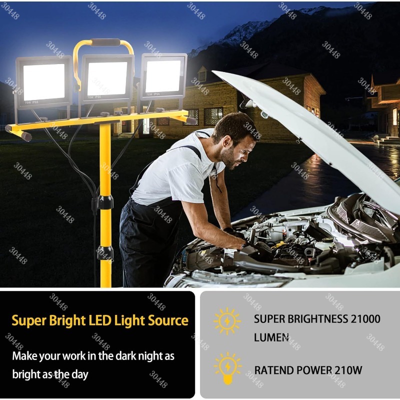 Led work light, portable flood - Outdoor Power Repair incelemesi ve fiyatı