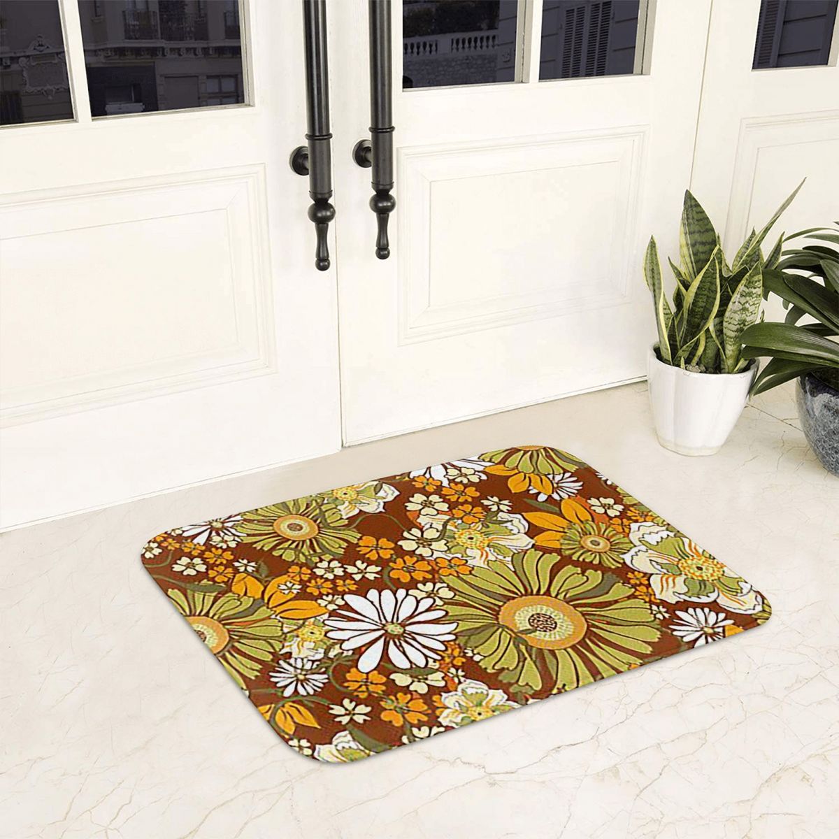70s Flower Power Pattern Boho  - Outdoor Kitchen Power incelemesi ve fiyatı