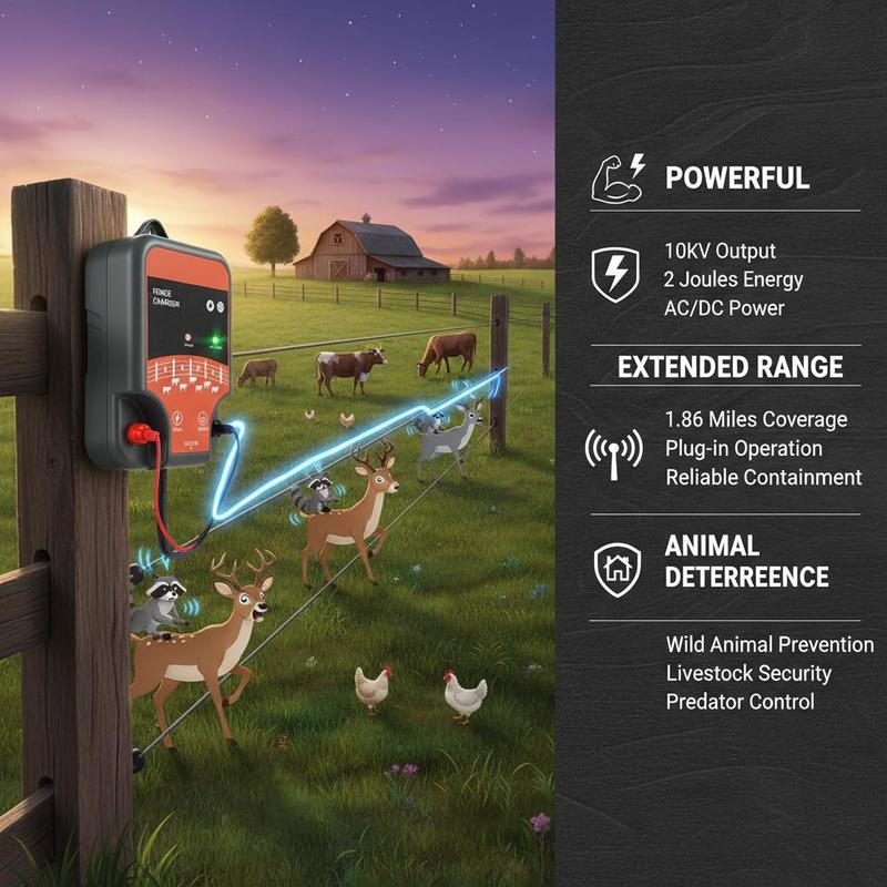 Livestock Energizer 10kV 2J Fo - Outdoor Power Plug incelemesi ve fiyatı
