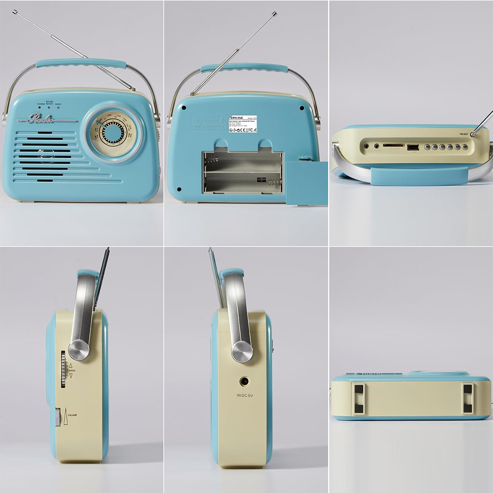 Retro Classic Portable Bluetoo - Outdoor Kitchen Power incelemesi ve fiyatı